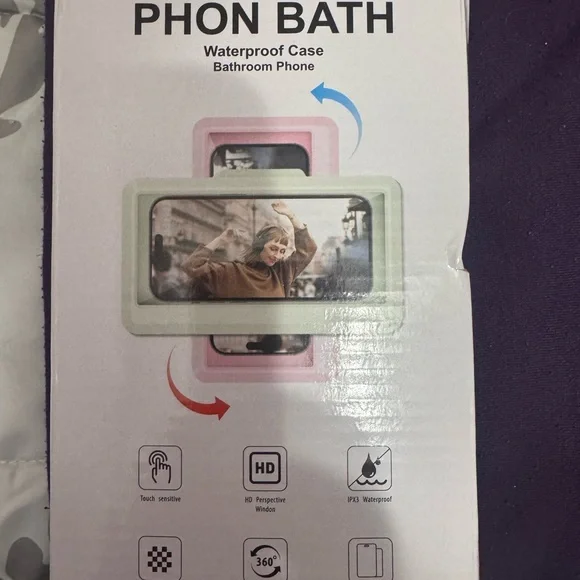 Waterproof Phone Stand for Shower or Kitchen - Picture 8 of 9